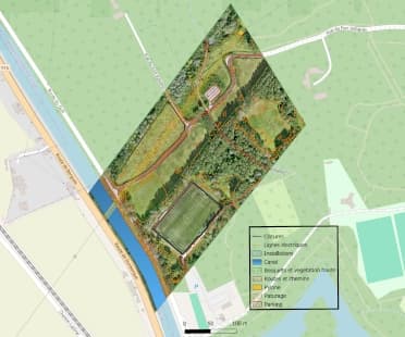 Cartographie et plans topographiques d'un terrain